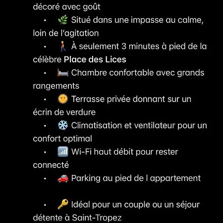 Lorette Hideway Saint-Tropez